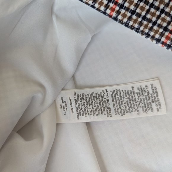 Boden Tartersall Plaid Check Pencil Skirt Brown Size 6P - Picture 9 of 9